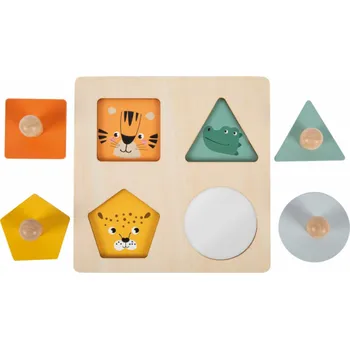 Dřevěná hračka small foot Dřevěné Montessori puzzle