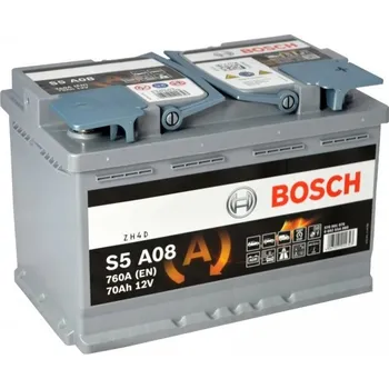 Autobaterie Bosch S5 A08 01 Bosch S5 A08 01 Bosch S5 A08 02 Autobaterie BOSCH S5A 080, 70Ah, 12V, AGM, 0 092 S5A 080