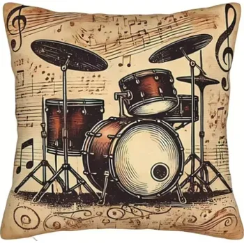 Povlak na polštář - bicí souprava