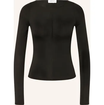 Dámské tričko Ninety-9 Dlouhé Rukávy Smooth, černá