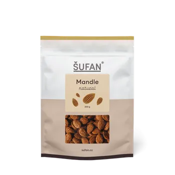 ŠUFAN s.r.o. Mandle natural Španělsko - 200 g