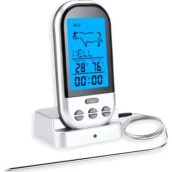 Pronett XJ4866 Multifunkční kuchyňský teploměr se sondou