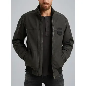 Pánská kožená bunda PME LEGEND AIRBRIDGE Leather jacket Černá velikost L