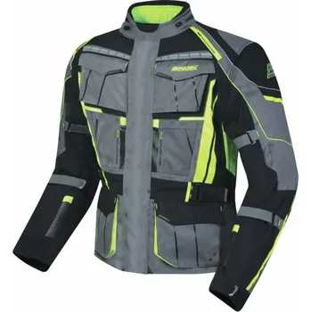 Moto bunda Pánská textilní moto bunda SPARK PACER, fluo Velikost: L