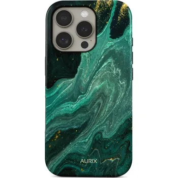 Pouzdro na mobilní telefon Kryt iPhone 16 Pro Max AURIX MagSafe Green Lagoon (obal neboli pouzdro na iPhone 16 Pro Max)
