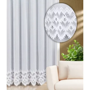 Záclona Raotex záclony Sabrina bílá 200x230 cm