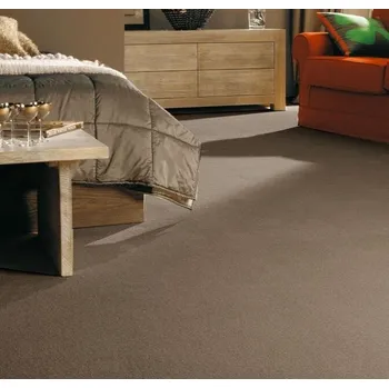 Koberec Spoltex bytový koberec Flower New 65 tm. béžový šíře 4 m