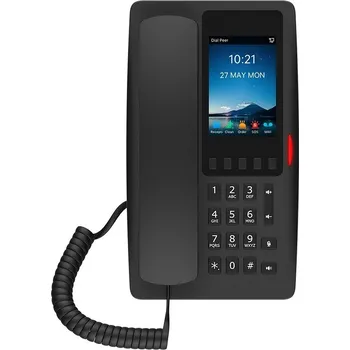 Stolní telefon Fanvil H6W hotelový Wi-Fi IP telefon, černý