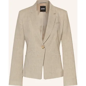 Dámské sako Boss Dámský Blejzr Jia, světle šedá, 36