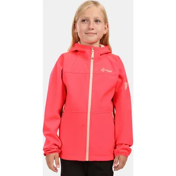 Dívčí bunda Dívčí softshellová bunda Kilpi RAVIA-J růžová 146