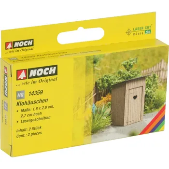 Modelová železnice Kadibudky 2 kusy H0 - Noch 14359