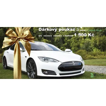 Dárkový poukaz v hodnotě 1 500 Kč