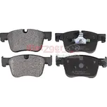 Sada brzdových destiček, kotoučová brzda METZGER AUTOTEILE 1170796