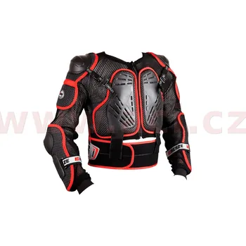 Motodoplněk CHRÁNIČ TĚLA EM3, EMERZE (ČERNÁ/ČERVENÁ) Velikost: S