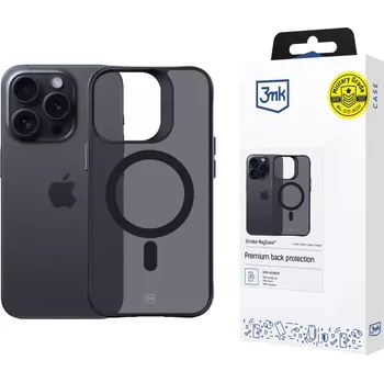 Pouzdro na mobilní telefon 3MK Kryt MagSafe Smoke MagCase iPhone 15 Pro kouřový