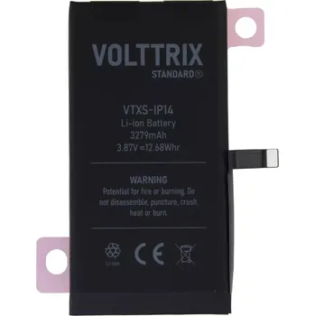 Baterie pro mobilní telefon Baterie Volttrix iPhone14 TI BMS maH 3279