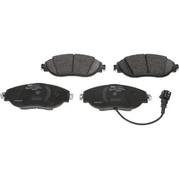 Brzdová destička Sada brzdových destiček, kotoučová brzda VALEO 302416