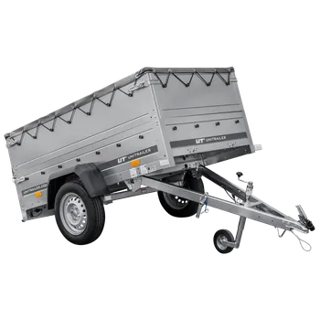 Přívěs Garden Trailer 200 KIPP s BIS bočnicemi a šedou plachtou