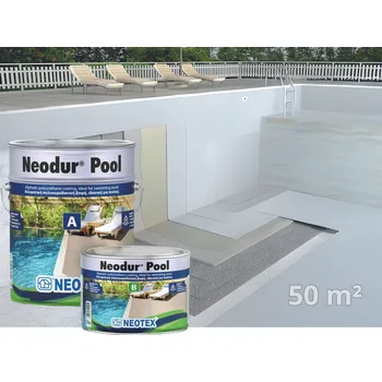 Hydroizolace IZOLUJTO.CZ Polyuretanový bazénový nátěr – sada pro 50 m² pro samoaplikaci bíla