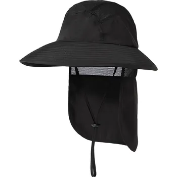 Kšiltovka Pronett XJ5375 Rybářský klobouk s chráničem na krk, černá