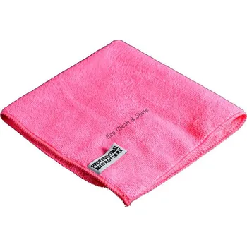 Utěrka E-CS Mikrovláknová utěrka- červená 40 x 40 cm 380 g/m2- švédská utěrka z mikrovlákná