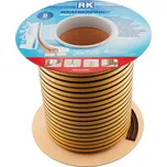 Těsnění oken a dveří EPDM - E-profil, hnědá 100 m