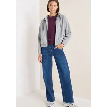 Dámská mikina Mikina Cecil 212857 s kapucí ve vlněném vzhledu Velikost: L