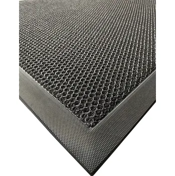 Rohožka Vstupní antracitová čistící rohož Shell - 76 x 43 x 1 cm