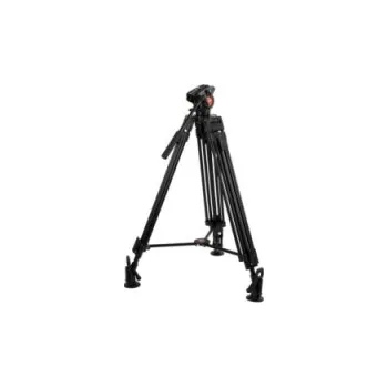 Stativ Stativ OMEGON 300V BASIC s fluidní videohlavou a talířky