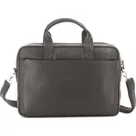 Pánská kožená taška přes rameno Hexagona Tango - tmavě hnědá