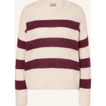 Dámský svetr Milano Italy Dámský Svetr, tmavě fialová / režná, 44