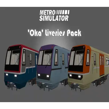Počítačová hra Metro Simulator - 'Oka' Liveries Pack DLC