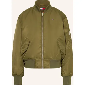 Dámský kabát Tommy Jeans Dámský Blouson, olivová, 42