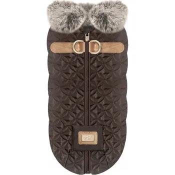 Obleček pro psa MILK&PEPPER Kabát pro psy Beryl Ebene Velikost: 41