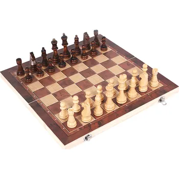 Cestovní hra Pronett XJ4601 Šachy plastové 3 v 1, 34 x 34 cm