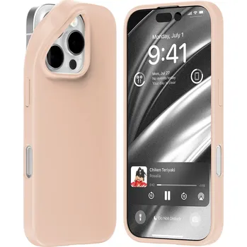 Pouzdro na mobilní telefon Mercury Ochranný kryt na iPhone 16 Pro - Mercury, Soft Feeling Pink Sand