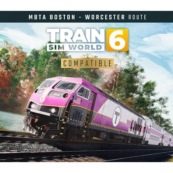 Počítačová hra Train Sim World 6: MBTA Commuter: Boston - Framingham/Worcester Line Route Add-On DLC
