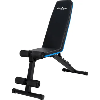 Rebel RBA-2002 Šikmá tréninková lavice s aretací nohou, 136 x 43 x 113 cm