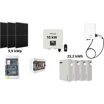 solární set fotovoltaická elektrárna Solax klasik pro elektromobil