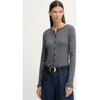 Dámský svetr Kardigan Marc O'Polo dámský, šedá barva, 5000007524 90X, vel. S