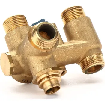 Příslušenství ke kotli HERMANN Hydroblok mosazný 25/55