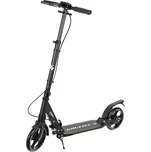 Kruzzel 23550 Skládací koloběžka, odpružená, s ruční brzdou, černá