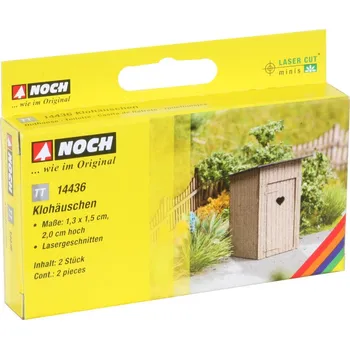 Modelová železnice Kadibudky 2 kusy TT - Noch 14436