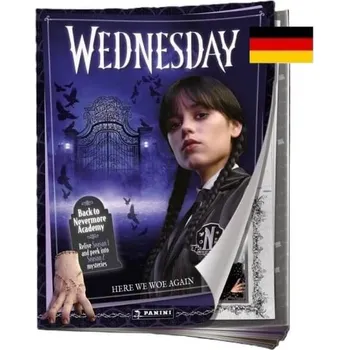Karetní hra Wednesday 2 - album na samolepky - DE