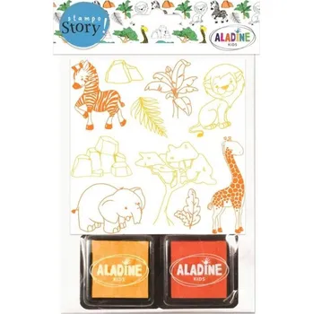 Dětské razítko Razítka Stampo Story - Safari