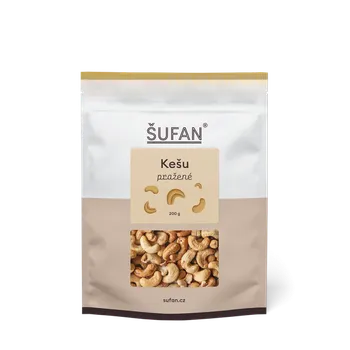 ŠUFAN s.r.o. Kešu pražené W240 - 200 g