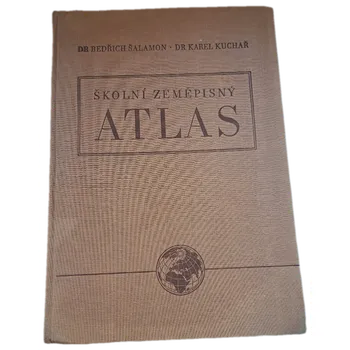 Školní zeměpisný atlas pro 4. a 5. postupný ročník všeobecně vzdělávacích škol - ANTIKVARIÁT (Bedřich Šalamon)