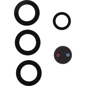 Náhradní kryt pro mobilní telefon Sklíčka kamery Samsung Galaxy S23 Ultra SM-S918 set + montářní lepící páska