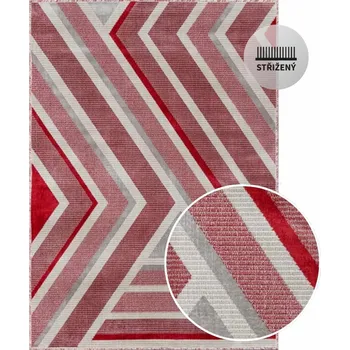 Koberec Kusový koberec LYS 2756 35 Red Rozměr: 68x110 cm