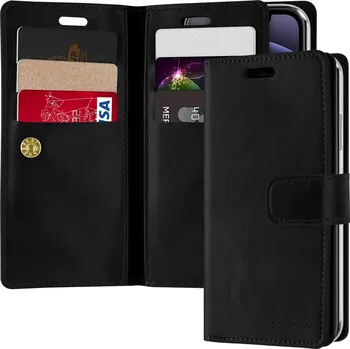 Pouzdro na mobilní telefon Mercury Knížkové pouzdro na iPhone 12 mini - Mercury, Mansoor Diary Black